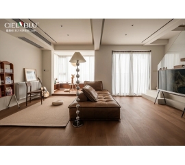 CIELOBLU | 120㎡奶油中古風(fēng)，理想生活棲居地