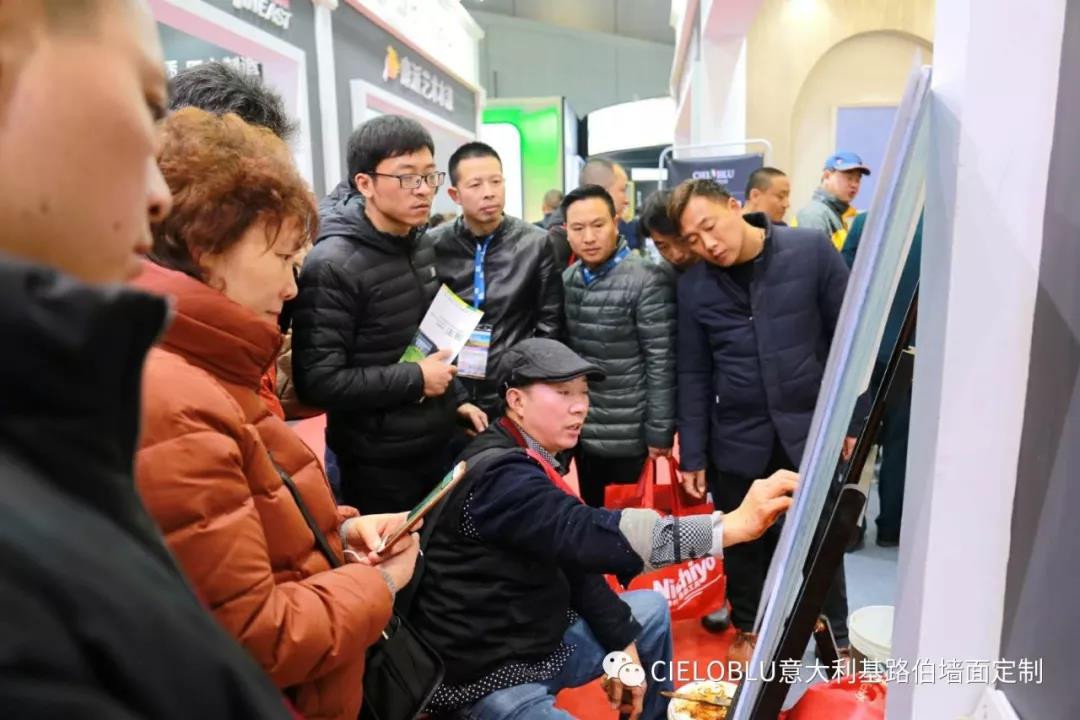 上海建博會首日,意大利基路伯（cieloblu）閃耀上海虹橋國家會展中心！(圖4)
