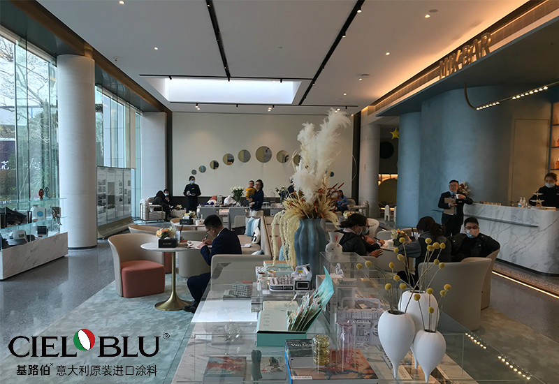 錦繡時(shí)光，優(yōu)雅和鳴 | CIELOBLU基路伯藝術(shù)涂料750㎡實(shí)景案例品鑒(圖6)