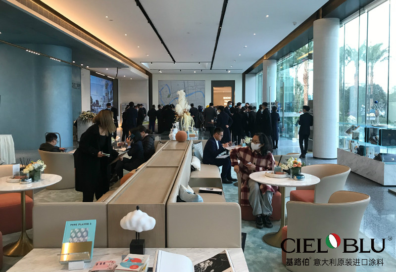 錦繡時(shí)光，優(yōu)雅和鳴 | CIELOBLU基路伯藝術(shù)涂料750㎡實(shí)景案例品鑒(圖7)