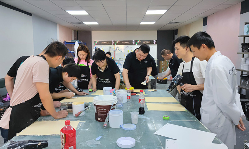 基路伯藝術(shù)涂料專業(yè)賦能終端，打造精兵強將 (圖6)